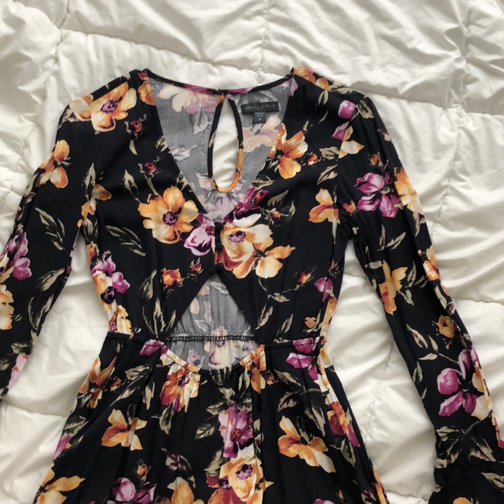 Floral LS Dress